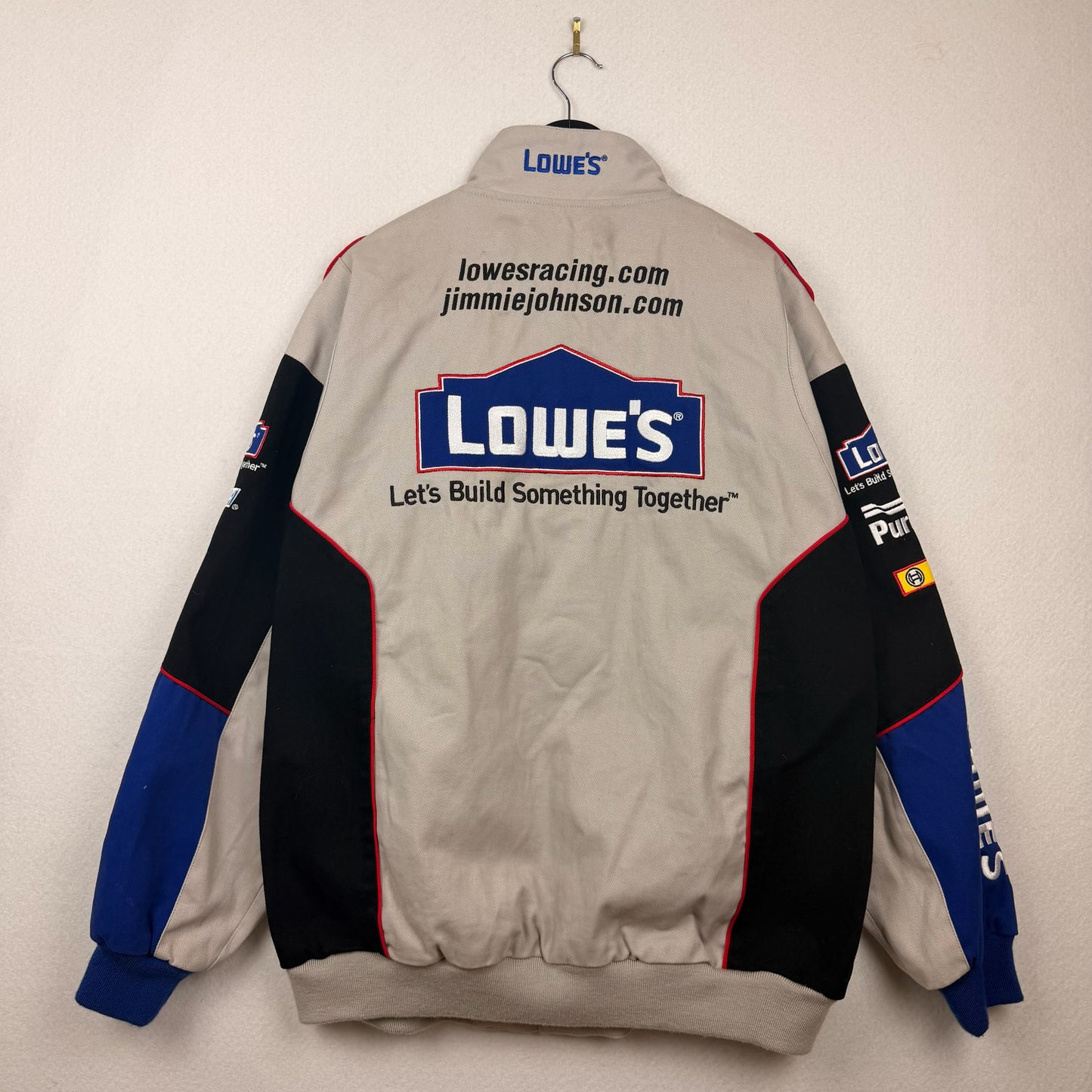 Vintage Nascar Chase Authentics Lowe's Racing Jacket