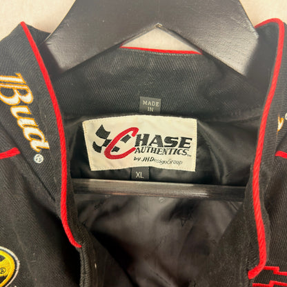Vintage Chase Authentics by JH Budweiser BUD King of Beers Dale Jr. Racing Jacket