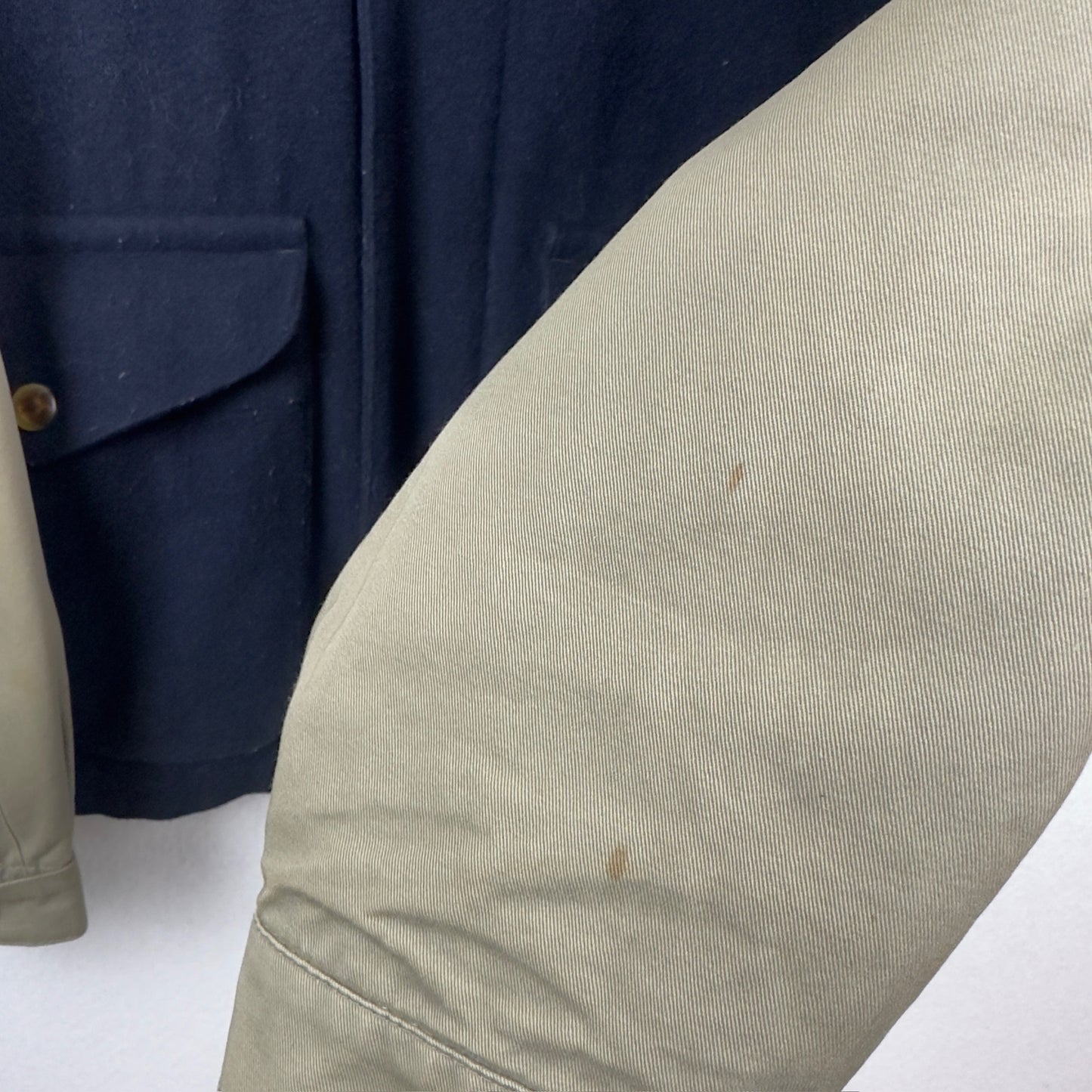 Vintage Nautica Fleece Insulated Button Down Jacket