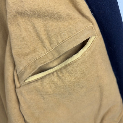 Vintage Nautica Fleece Insulated Button Down Jacket