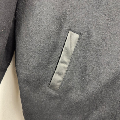 Vintage 1991 Planet Hollywood Edmonton Fleece Full Zip Black Jacket