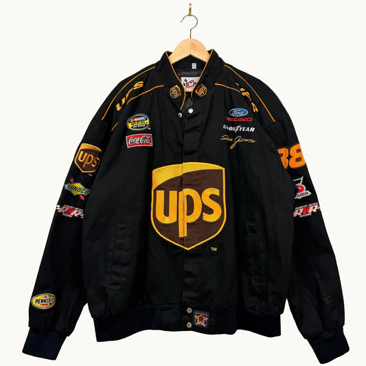Vintage Chase Authentics by JH Nascar Dale Jarrett 88 UPS Racing Jacket
