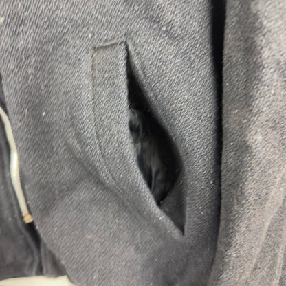 Vintage Indian Motorcycle Black Wool Light Jacket