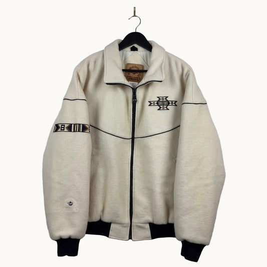 Vintage Mid Western Garment Wool Full Zip Jacket