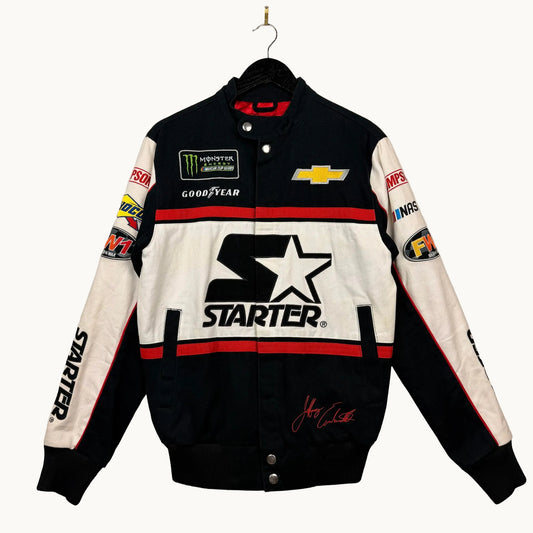 Nascar Starter Black Label Jeffrey Earnhardt Racing Jacket