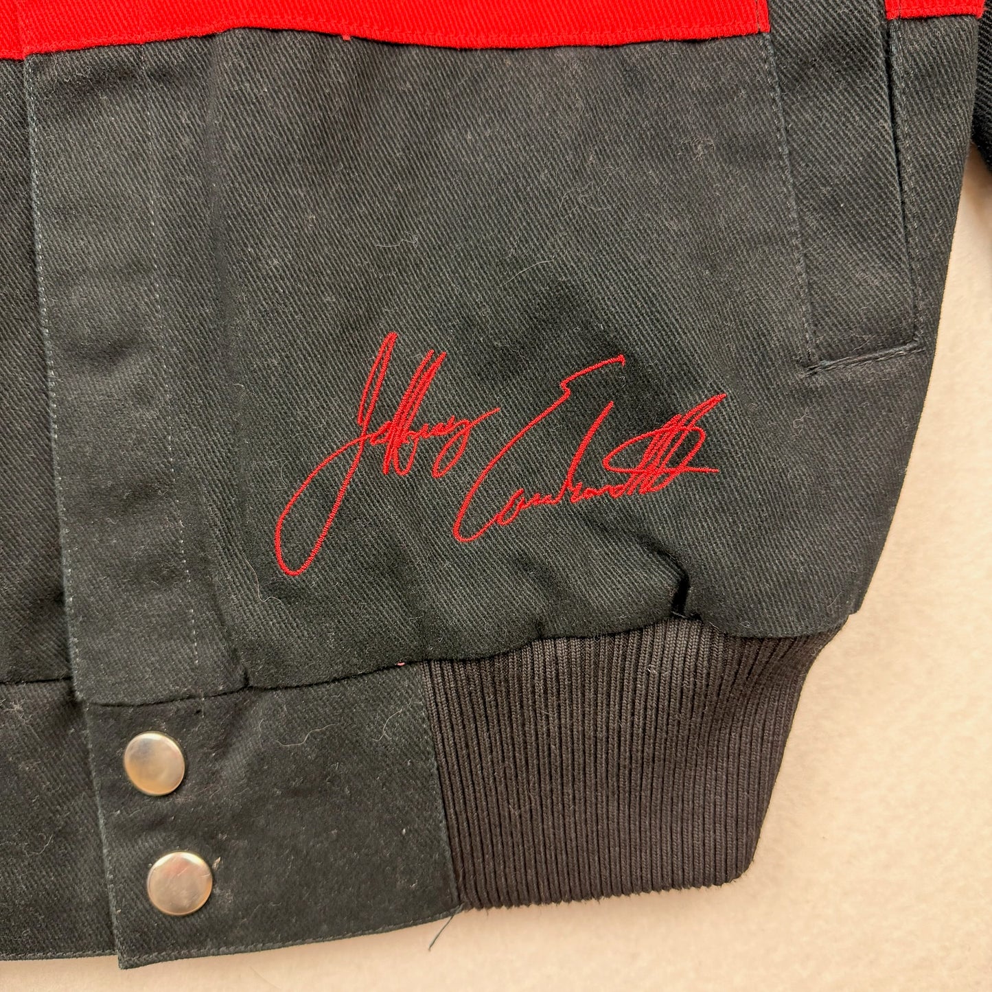 Nascar Starter Black Label Jeffrey Earnhardt Racing Jacket