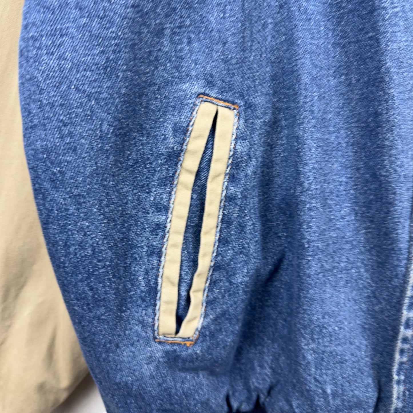 Vintage Disney Store Winnie the Pooh Denim Varsity Jacket