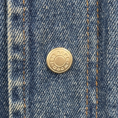Vintage Disney Store Winnie the Pooh Denim Varsity Jacket