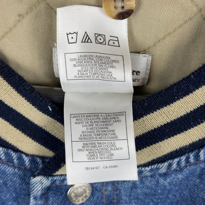 Vintage Disney Store Winnie the Pooh Denim Varsity Jacket