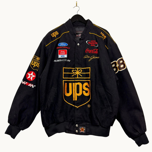JH Design Dale Jarret UPS Nascar Racing Jacket