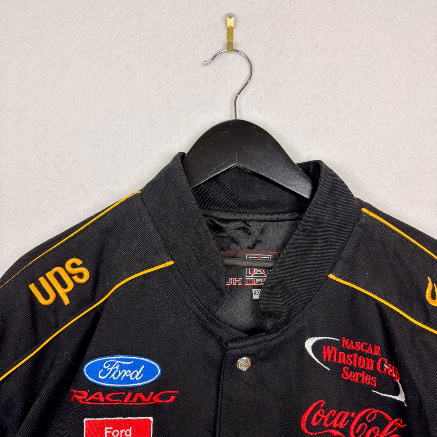 JH Design Dale Jarret UPS Nascar Racing Jacket