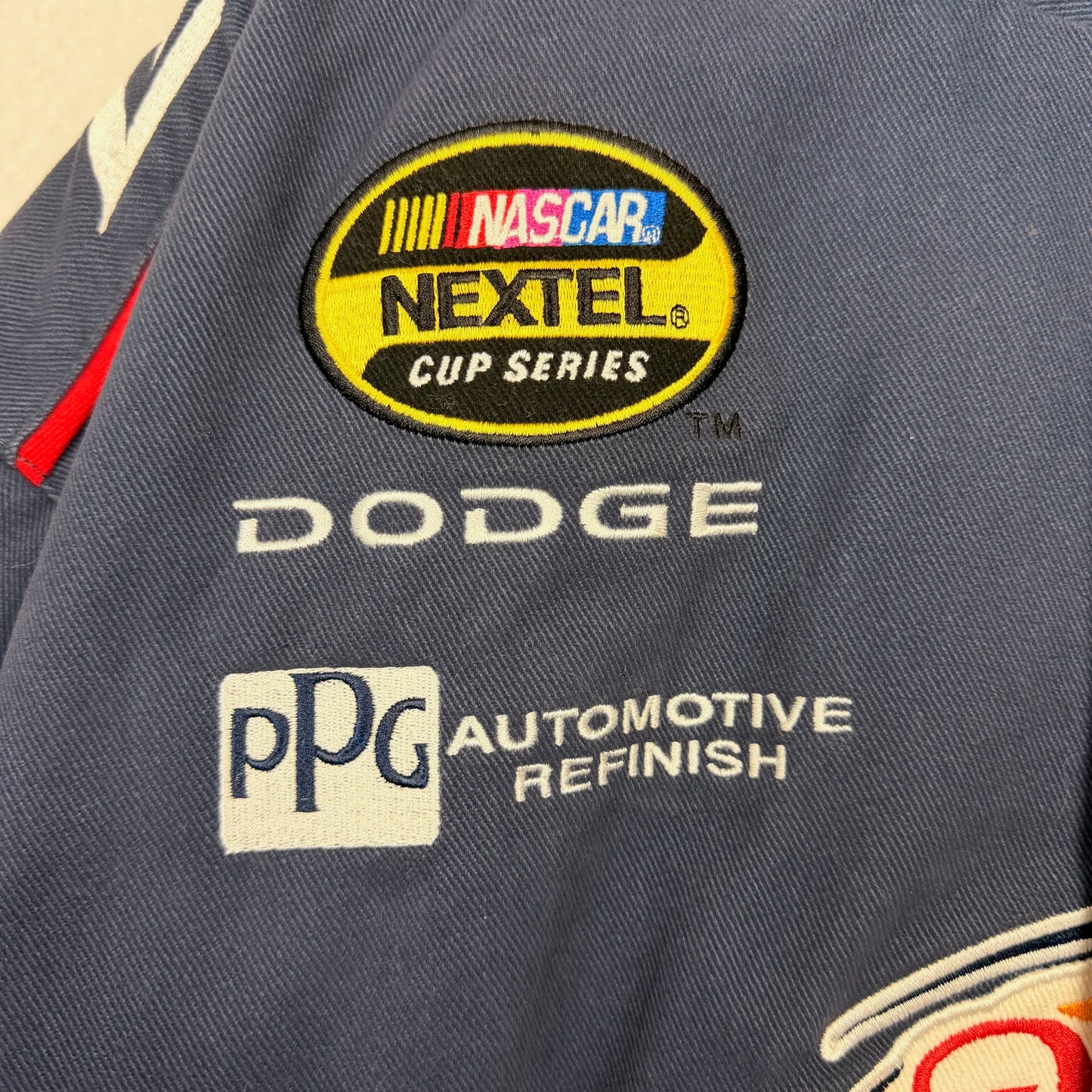 Chase Authentics Nascar Miller Lite Racing Jacket
