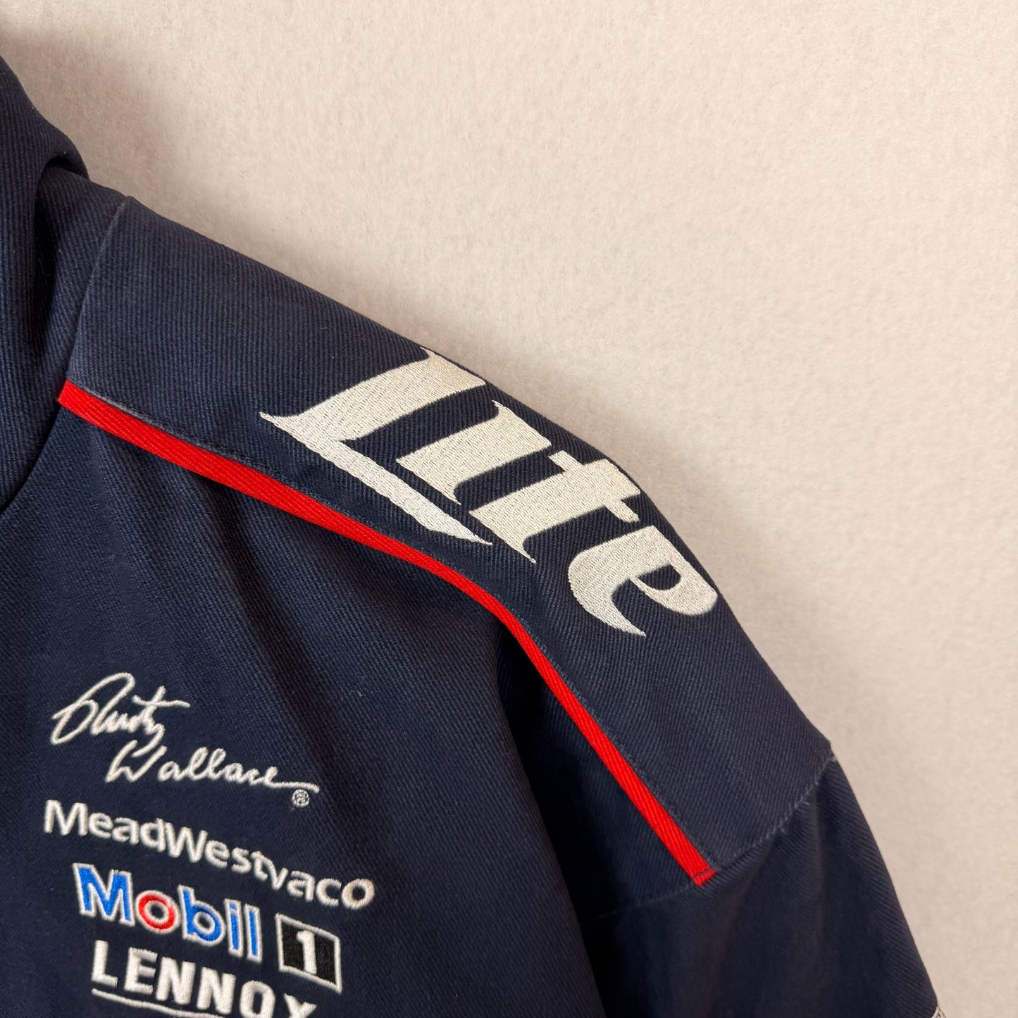 Chase Authentics Nascar Miller Lite Racing Jacket
