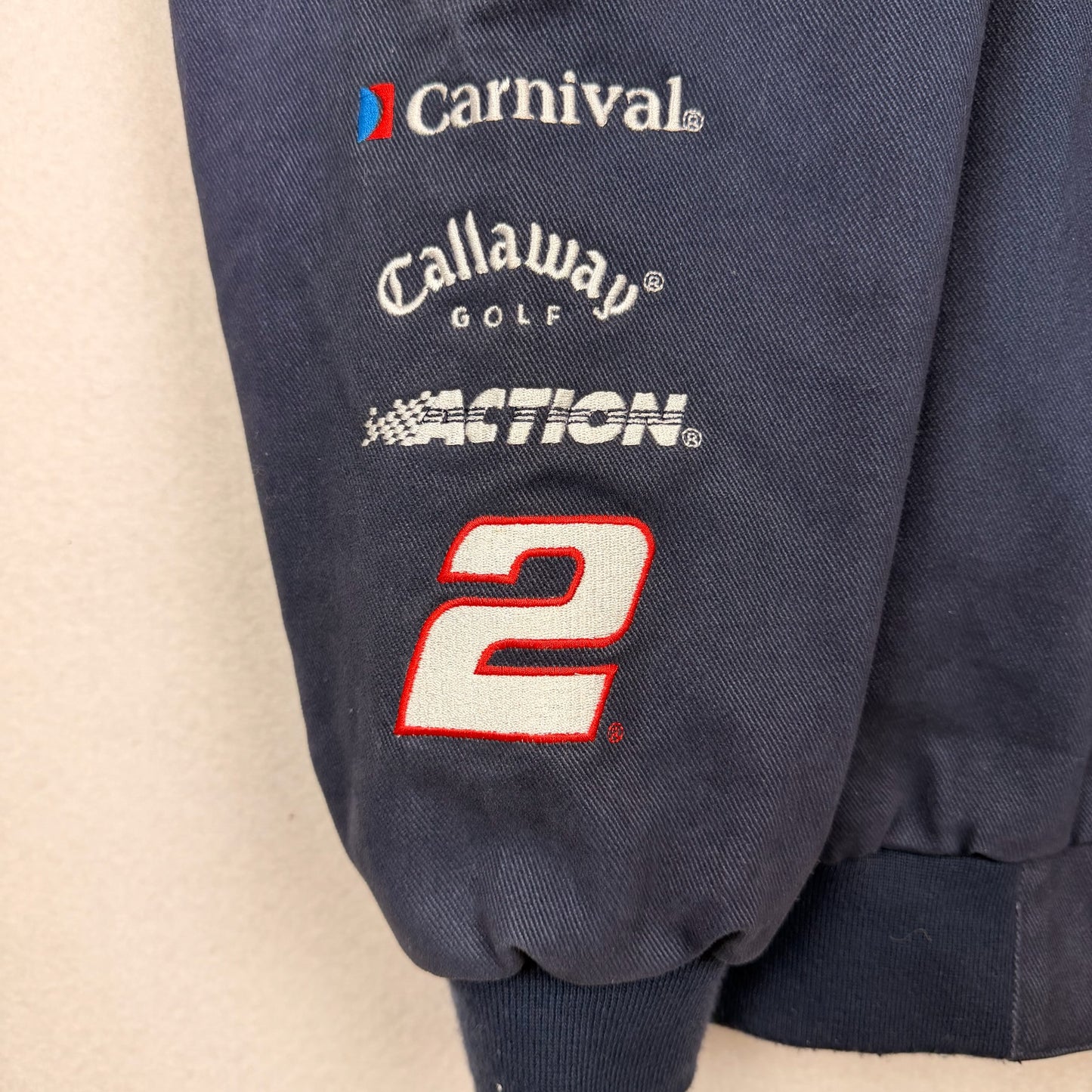 Chase Authentics Nascar Miller Lite Racing Jacket