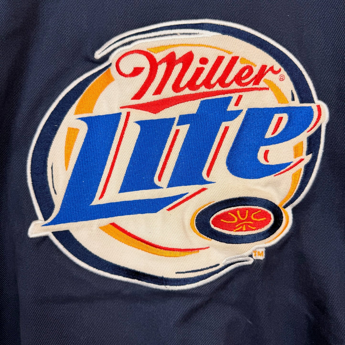 Chase Authentics Nascar Miller Lite Racing Jacket