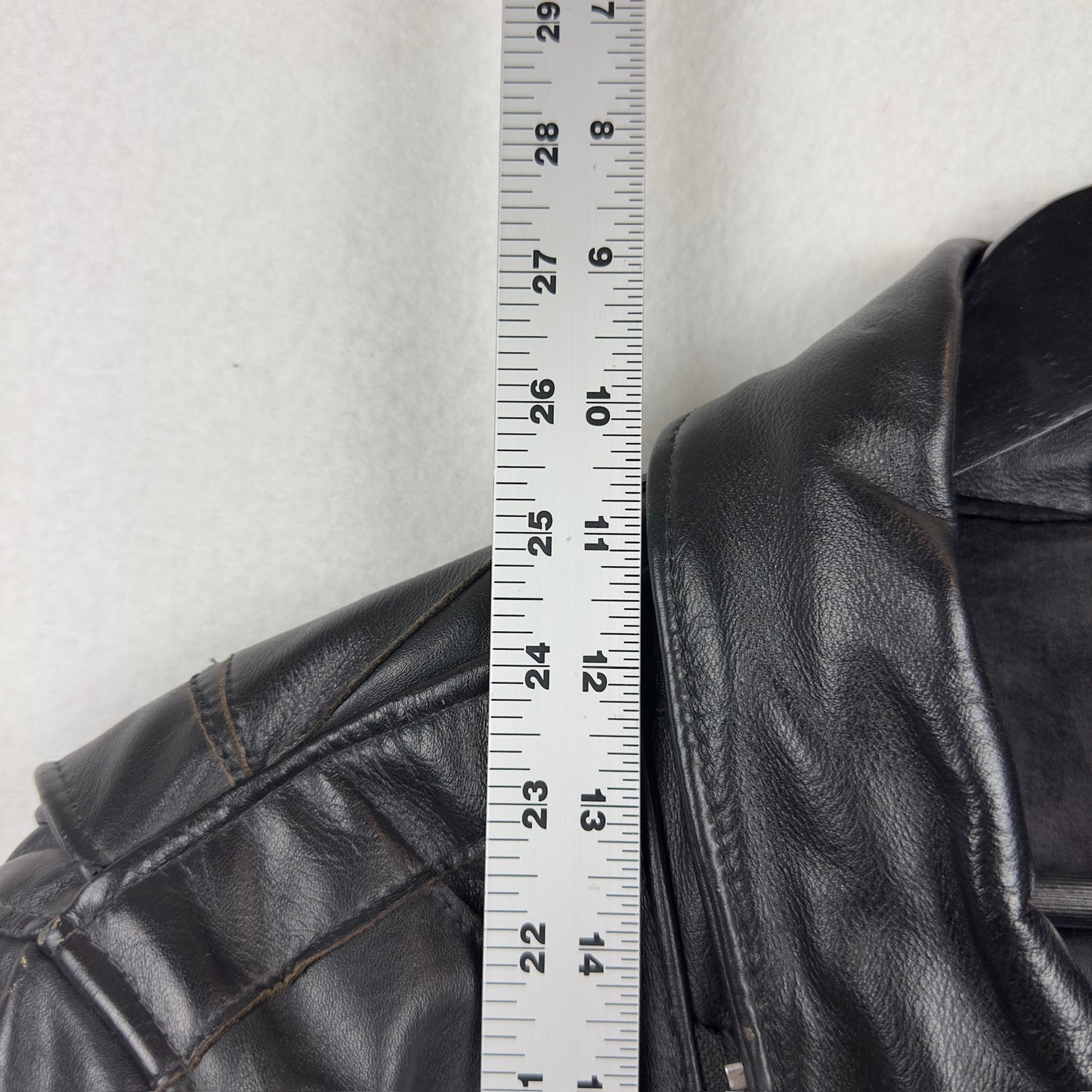 Vintage Eagle Suede Patchwork Genuine Leather Biker Jacket
