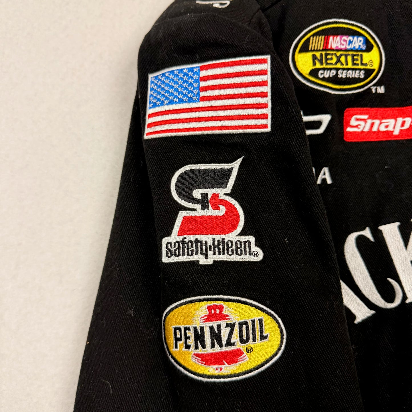 Vintage Nascar Chase Authentics Jack Daniels Women's Racing Jacket