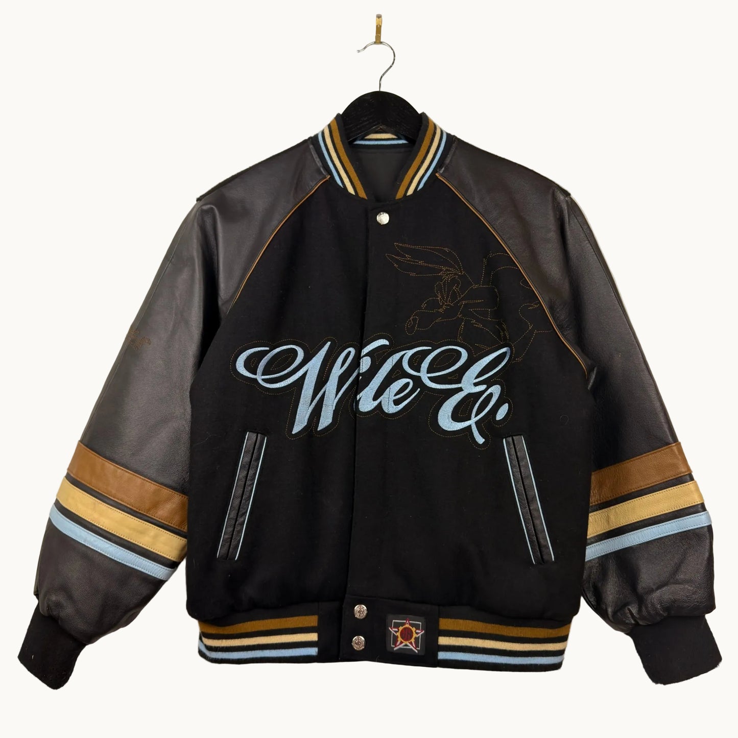 Jeff Hamilton Wile E. Cayote Reversible Leather Kids Jacket