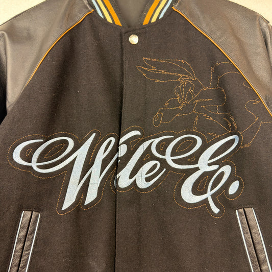 Jeff Hamilton Wile E. Cayote Reversible Leather Kids Jacket