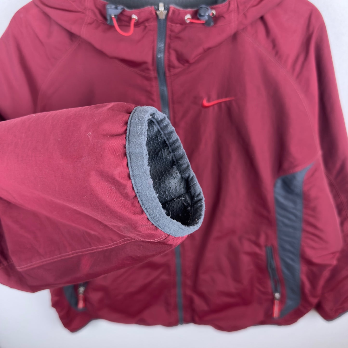 Y2K Nike Reversible Full Zip Light Hooded Jacket