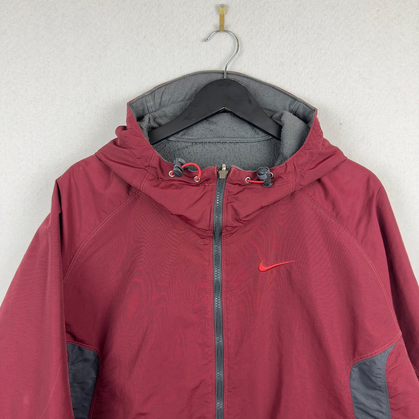 Y2K Nike Reversible Full Zip Light Hooded Jacket