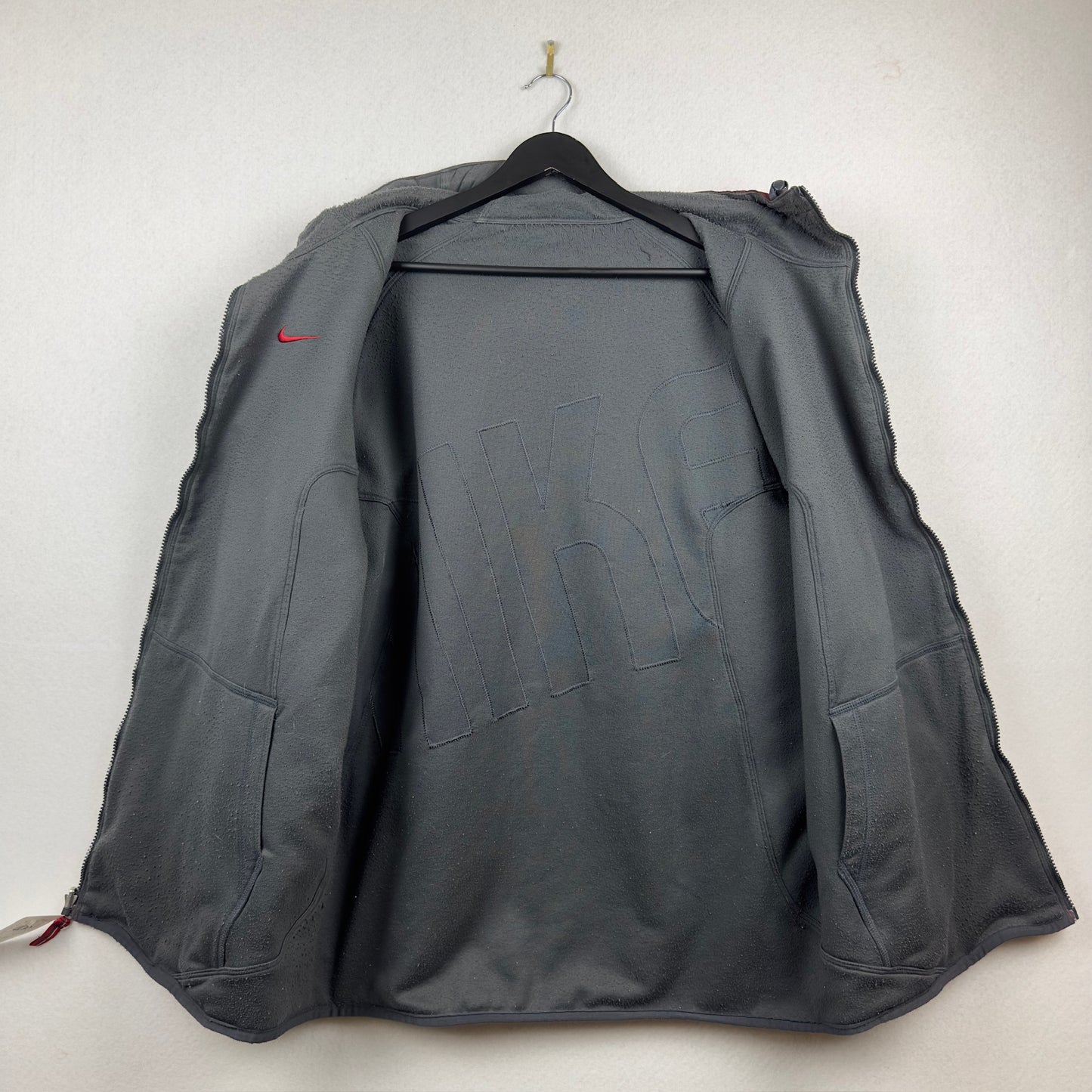 Y2K Nike Reversible Full Zip Light Hooded Jacket
