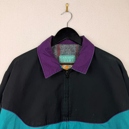 Vintage Canyon Guide Aztec Pattern Santa Fe Style Jacket