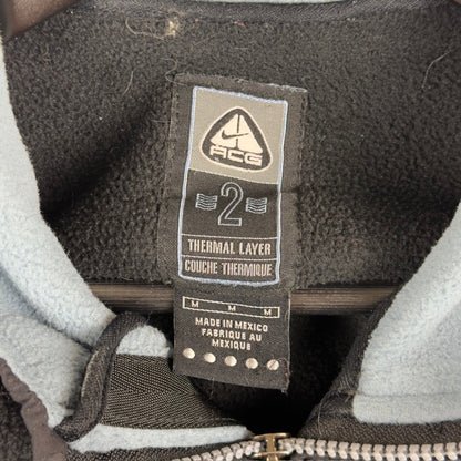 Vintage Nike ACG Fleece Zip Up Light Jacket