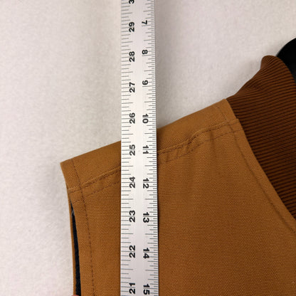 Carhartt V01 Tan Brown Full Zip Outerwear Vest