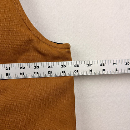 Carhartt V01 Tan Brown Full Zip Outerwear Vest