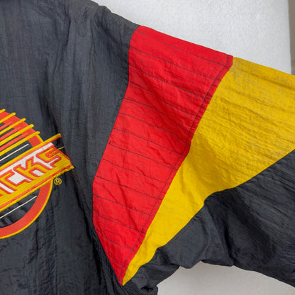 Vintage Starter Vancouver Canucks Quarterzip Heavy Insulated Jacket
