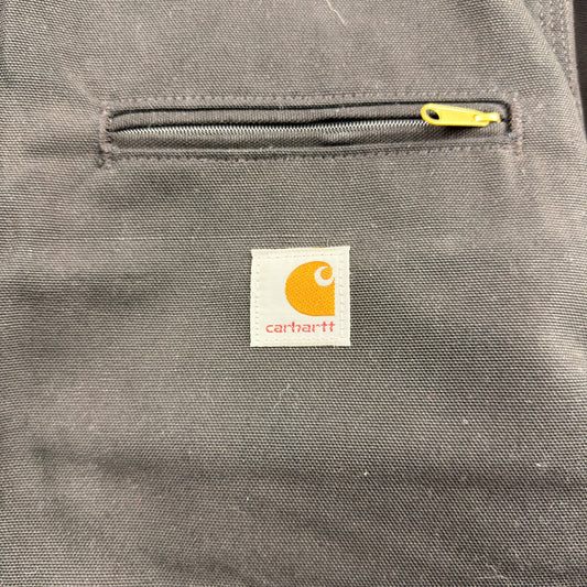 Carhartt Detroit J001 BLK Talisman Energy Embroidered Full Zip Blanket Lined Jacket