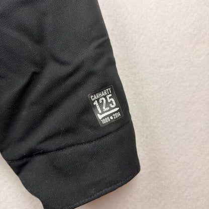 Carhartt Detroit J001 BLK Talisman Energy Embroidered Full Zip Blanket Lined Jacket