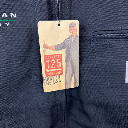 Carhartt Detroit J001 BLK Talisman Energy Embroidered Full Zip Blanket Lined Jacket