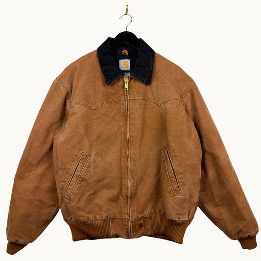 Carhartt J14 Brown Santa Fe Style Full Zip Jacket