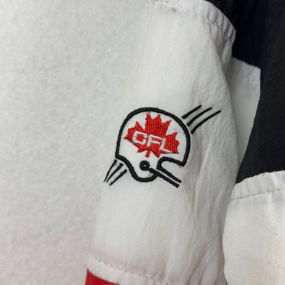 Vintage CFL Calgary Stampeders Quarter Zip Jacket