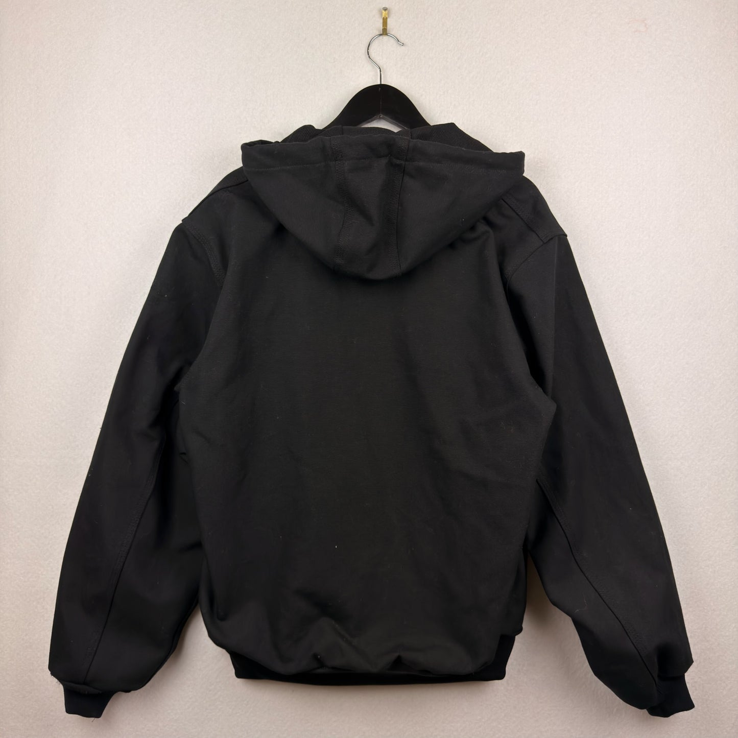 Carhartt Active Style J131 Black Hooded Full Zip Jacket