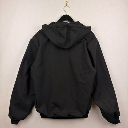 Carhartt Active Style J131 Black Hooded Full Zip Jacket
