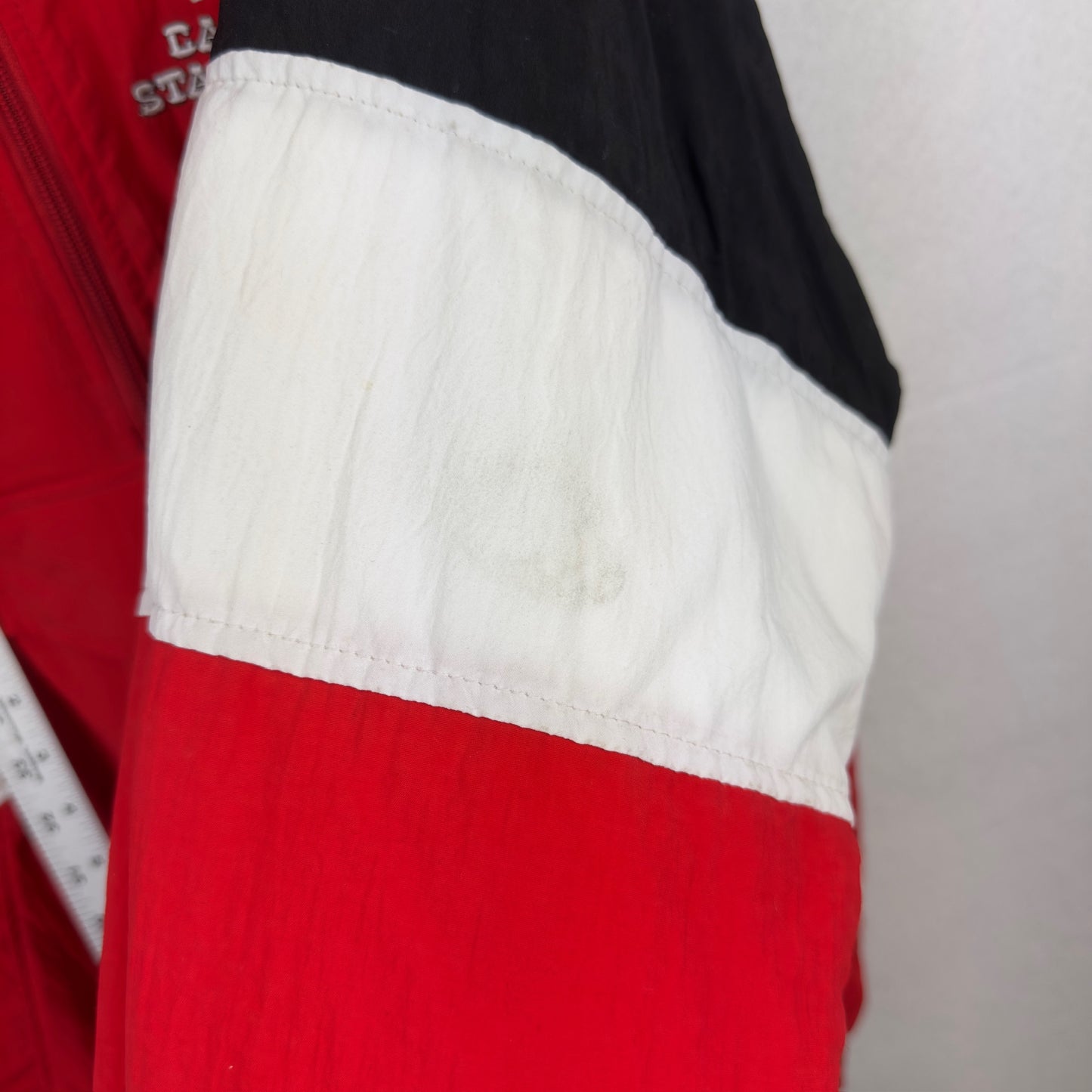 Vintage CFL Calgary Stampeders Quarter Zip Jacket