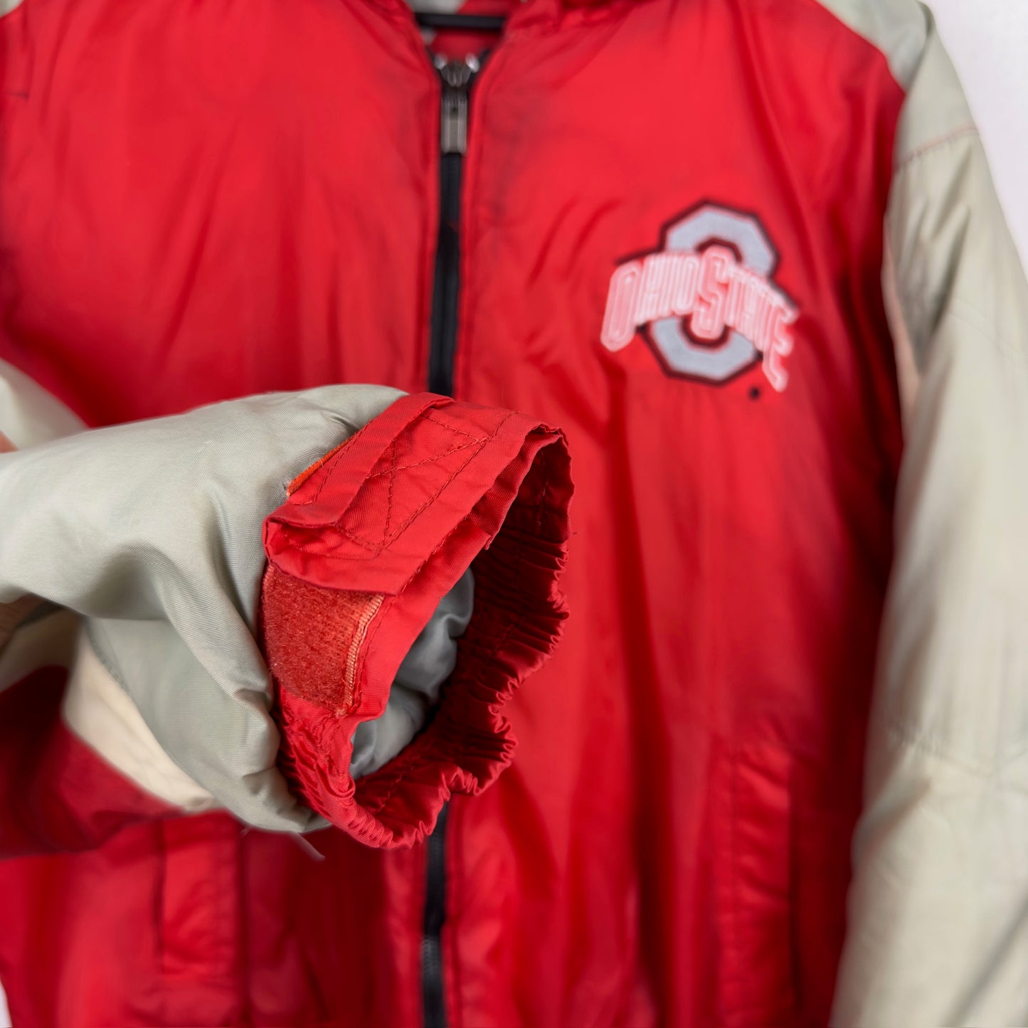 Vintage Ohio State Full Zip Insulated Jacket