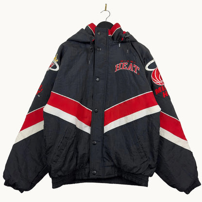 Vintage Starter Miami Heat Full Zip Insulated Jacket