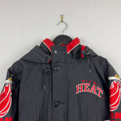 Vintage Starter Miami Heat Full Zip Insulated Jacket