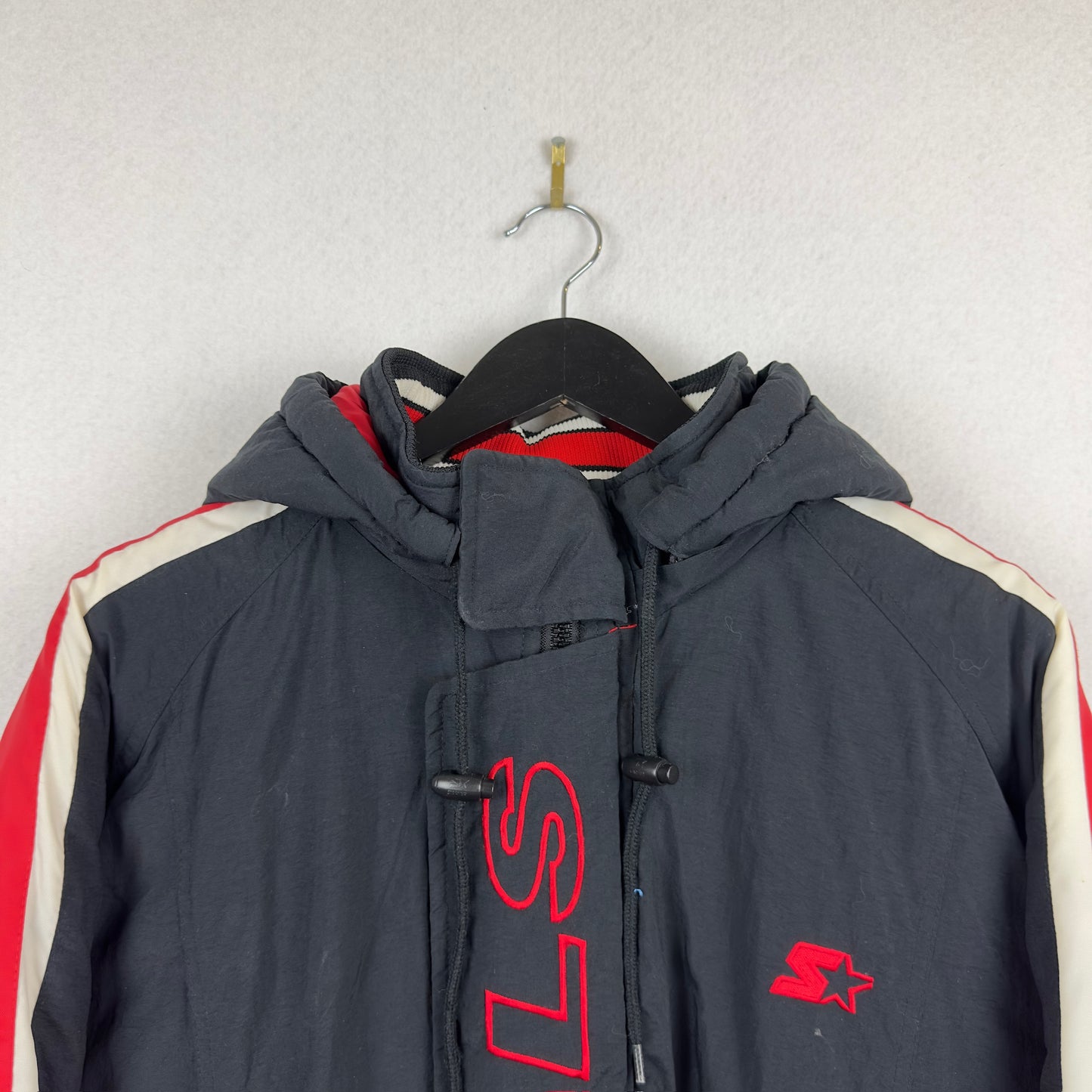 Vintage Starter Chicago Bulls Full Zip Insulated Jacket