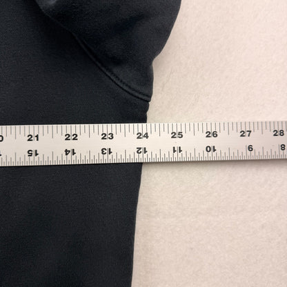 Y2K Nike Orange Tag Black Pullover Basic Hoodie