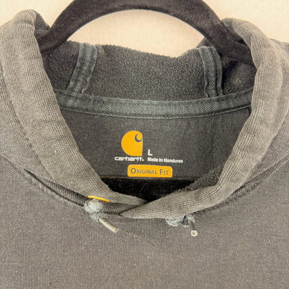 Carhartt Original Fit Black Pullover Basic Hoodie