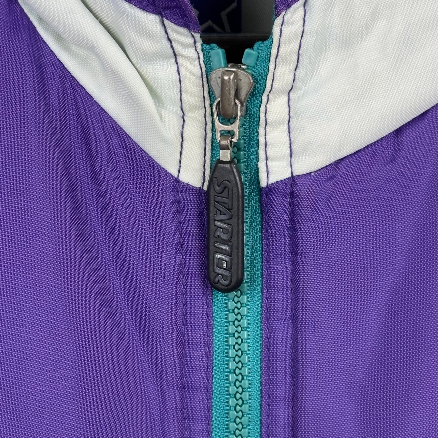 Vintage Starter Charlotte Hornets Full Zip Jacket