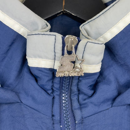 Vintage Starter Penn State Lions Quarter Zip Insulated Jacket