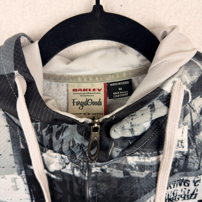 Y2K Oakley Forged Goods AOP Full Zip Hoodie