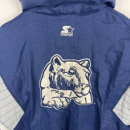 Vintage Starter Penn State Lions Quarter Zip Insulated Jacket