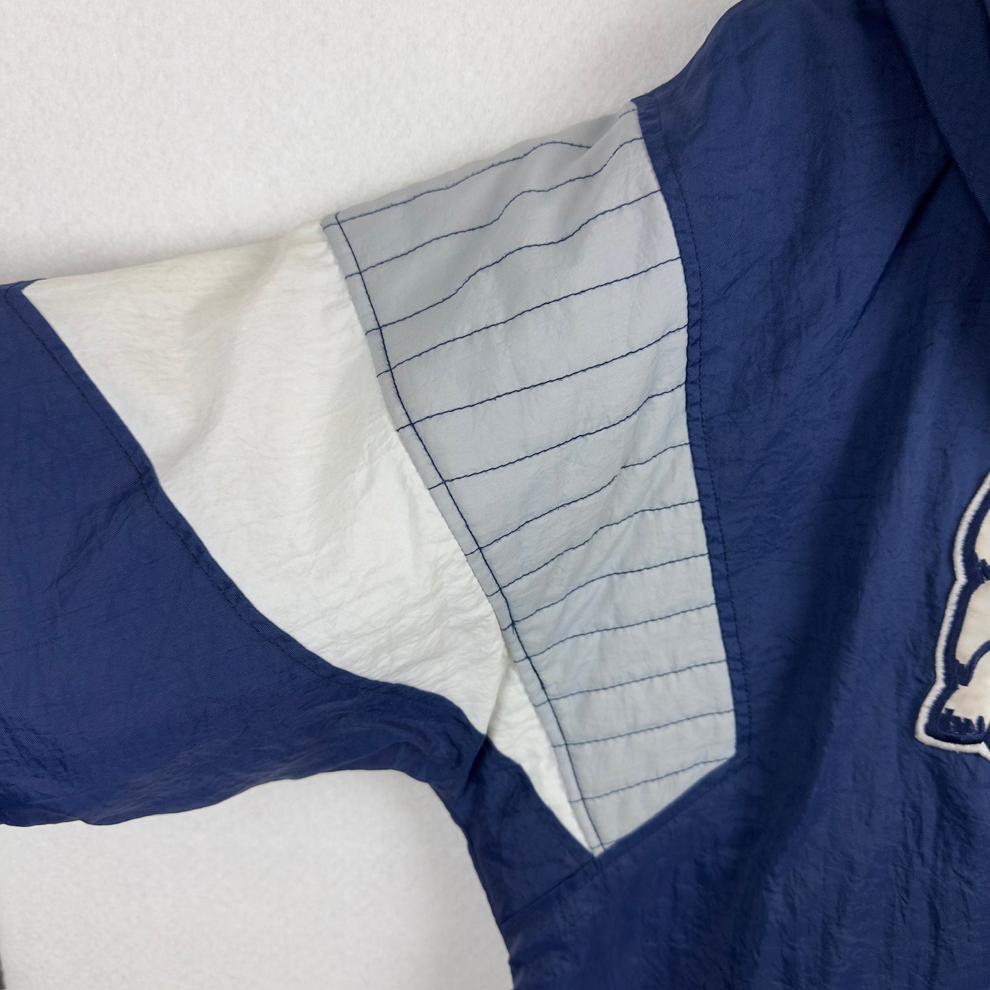 Vintage Starter Penn State Lions Quarter Zip Insulated Jacket